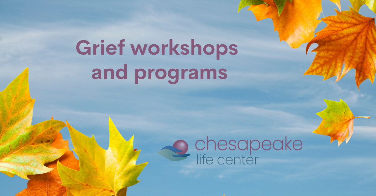 Fall Grief Programs For Adults -- Cooking, Walking, Yoga And More