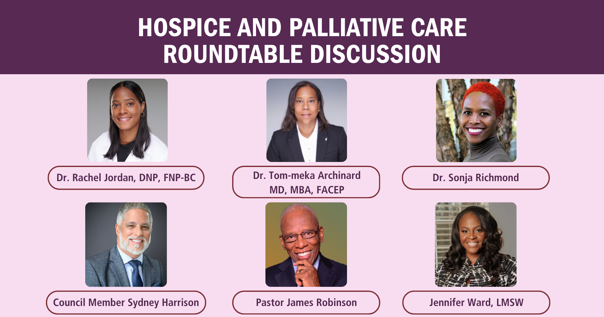 Featured image for the "Hospice and Palliative Care Community Roundtable"