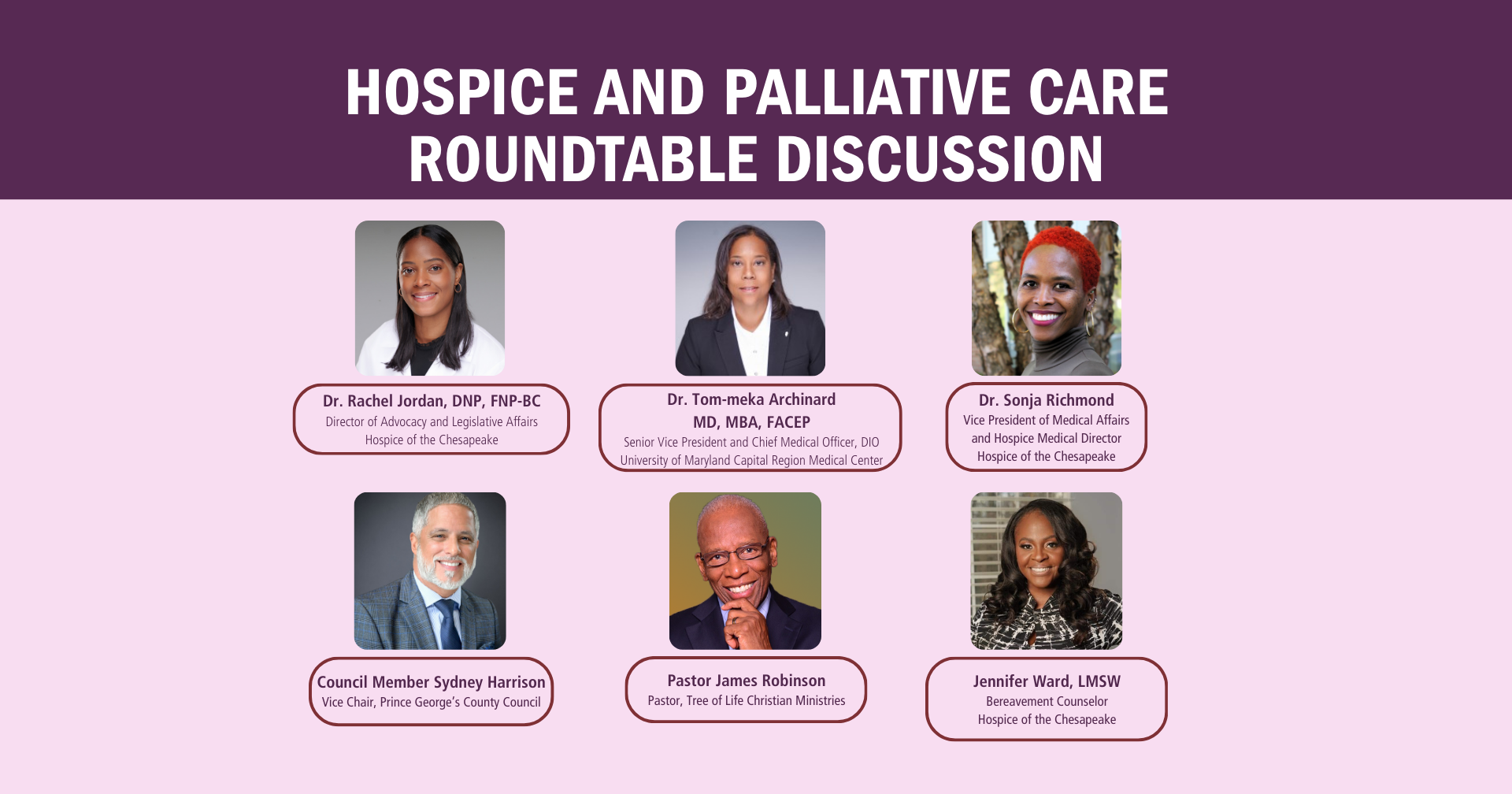 Featured image for the "Hospice and Palliative Care Community Roundtable"